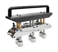 Kit de cintreuse, Outil de plia de tôle, serra sécurisé à angle de 0 à 90 degrés, cintreuse à rouleaux à 3 stations à haute efficacité for gara d'usine
