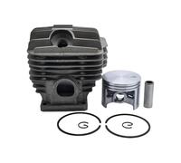 Kit de circlips for axe de Piston, Segment et Cylindre de 52 mm, Compatible avec la tronçonneuse MS460 046 MS 460. Pièce de Rechange d'origine (OEM) 1128 120 1217.