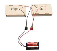 Kit de circuit électrique - Jouet scientifique pour - Circuit éducatif pour la physique d'apprentissage - Kit d'expériences pratiques pour les étudiants juniors - Jeu d'activité STEM créatif