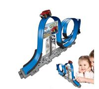 Kit de circuit | Jeu de véhicule robuste et flexible | Véhicules à friction pour filles récompenses de te remplissage de sac de Noël cadeau