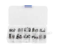 Kit de Circuits Intégrés 85 Pièces 10 Modèles Différents Complet avec NE555 LM324 LM393 pour Projets DIY Électronique Éducation et Réparation par Étudiants et Hobbyistes