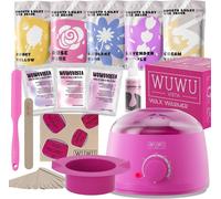 Kit de cire, chauffe-cire 200CC, 5 paquets de fèves de cire, 23 articles Rosa EU plugs