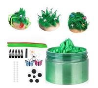 Kit de cire temporaire pour cheveux verts pour adolescents, accessoires de jour fous pour enfants, cire colorante instantanée pour les fêtes