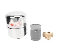 Kit de Clapet Anti-retour de Réservoir Sous Pression Pompe à Eau Pressostat Contrôleur de Pompe D'amorçage Différentiel Réglable pour Pompe Auto-amorçante