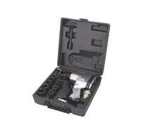 Kit de hocs pneumatique à entraînement 1/2 ", marteau, échappement avant avec 10 douilles
