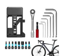 Kit de liquet pour vélo - Kit de réparation multifonction de 250 g | Kit d'outils de vélo portable pour vélos de montagne sur route | Cliquet flexible avec pour réparation On-The-Go