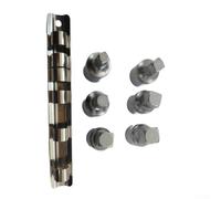 Kit de ouille de vidange d'huile avec base carrée pour retirer le carter et le boulon de transmission, compatible avec cliquets et rallonges 1/2"