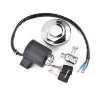 Kit de clé comprenant contacteur d'allumage, bouchon de réservoir, verrou de selle et interrupteur, compatible avec XL883, XL1200, 883, 1200 et XR1200X (références : 61272-92C et 61272-92).