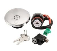 Kit De omprenant Contacteur D'allumage, Bouchon Réservoir D'essence Et Verrou Selle Pour GN125 1982 1983 1984 1985-2001 Assemblage serrure d'allumage