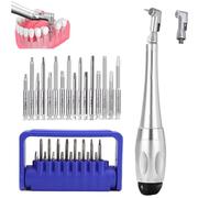 Kit De Clé Dynamométrique Pour Implants Dentaires, Avec 7 Réglages De Couple (5-35 N.Cm), Tête Remplaçable Et 16 Embouts De Précision, Autoclavable à 135 °c (275 °f), Pour Cabinet Dentaire