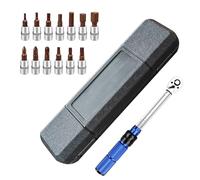 Kit de clé dynamométrique pour vélo | équipement de cyclisme avec une dureté élevée et un couple de serrage de 22 à 24 Nm - Clé dynamométrique manuelle bicyclette - conçu pour vélos de route et VTT, e