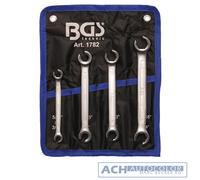 Kit De Clés À Anneau Ouvert 4 Pièces Pour Conduite De Frein BGS 1782