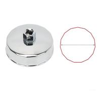 Kit de clés à filtre à huile, ensemble d'outils spéciaux pour automobile apuchon d'installation de retrait de filtre pour service de moteur de voiture (89-88 mm/15P)