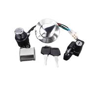 Kit de clés Comprenant e Contact, Bouchon de réservoir d'essence, Interrupteur d'allumage, verrou de Selle et Serrure pour Moto CA125 (1995-1999).