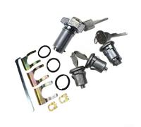Kit de clés de cylindre de serrure de porte d'allumage compatible avec Chevrolet Truck C10 C20 C30 1965-1987 Van G Series 1996 et Buick 1973-1996