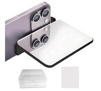 Kit de clip de réflexion pour smartphone - Miroir d'objectif de téléphone, accessoire photo | Réflecteur en verre HD réglable, design universel à clipser, outil de photographie de voyage portable pour