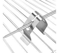 Kit de clip de sonde en acier inoxydable pour barbecue Weber Maverick pour thermomètres iGrill MeasuPro avec trous réglables pour un ajustement sûr