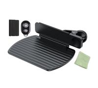 Kit de clip miroir pour smartphone - Caméra de téléphone réglable à 360° - Fixation miroir avec poignée stable pour les prises de réflexion, idéal pour les influenceurs de réseaux sociaux et les