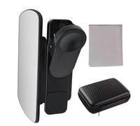 Kit de Clip Miroir Réflecteur pour Caméra de Smartphone, Miroir pour Arrière de Téléphone, Accessoire HD Pour Femmes Hommes Photographes En Extérieur Camping Et Intérieur