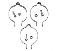 Kit de clips de câble de cadre de vélo pour ajouter un acheminement de câble externe sur des cadres manquant de guides de fil intégrés (31,8 mm)