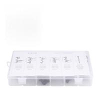 Kit de Clips de Routage de Fils de Faisceau de Câblage de Voiture en Plastique Automobile de qualité Supérieure, Ensemble de 54 Pièces, Ajustement Universel, Boîte en Plastique Noir, 6 Tailles