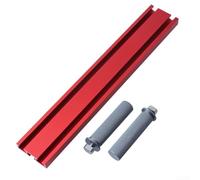 Kit de clôture coulissante réglable fabriqué à partir d'alliage d'aluminium pour une sécurité et un travail précis du bois sur des tables à trous standard de 19 mm (19 mm)