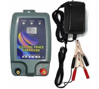 Kit de clôture électrique - Haute puissance - 3 modes - Étanche - Alimentation solaire - Affichage numérique