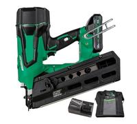 Kit de cloueuse à charpente sans fil multivolt 18V, clous tête ronde 21 degrés, 2 3.5 pouces, 4,0 ah, chargeur sac for entrepreneur, lunettes