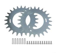 Kit de clous antidérapants en acier pour Segway pour tondeuse à gazon Navimow H500E H800E H1500E H3000E-VF Robotique Tondeuse à Gazon Stabilité et Contrôle Mise à niveau