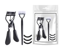 Kit de coiffure de cils avec peigne à clip, bandes de caoutchouc à friser, séparateur en métal, couvercle en plastique et pince à friser pour améliorer les cils sans effort
