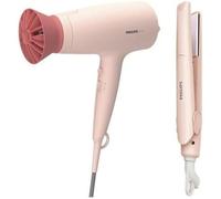 Kit De Coiffure Sèche-Cheveux Et Lisseur De Voyage Philips Bhp398 Soin Thermoprotect