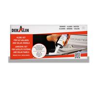 Kit de colle décalin DEKASyl MS-5 290ml blanc pour camping-car solaire 6270134