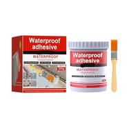 Kit De Colle Transparente Et Imperméable 300 G - Revêtement De Réparation De Fuites For Toiture, Salle De Bain, Cuisine(2PCS)