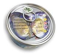 Kit de collier de perles de vœux pour enfants et adultes - Collier de perles faites un vœu - Kit de création d'amour - Kit de collier de perles d'huîtres d'eau douce - Collier avec médaillon en forme