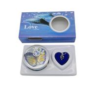 Kit de collier de perles faites un vœu - Collier de perles d'huîtres d'eau douce - Kit de création d'amour