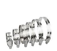 Kit de colliers de serrage, Collier de serrage réglable en acier inoxydable 304 for tuyau(118-140mm(1Pcs))