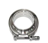 Kit de colliers de serrage en acier inoxydable à bride étagée mâle et femelle de 5 pouces, 5 pouces