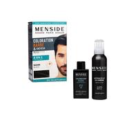 Kit de coloration barbe et cheveux 2 x 50 ml Menside NOIR