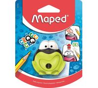 Kit de coloriage 12 crayons de couleur Peps + gomme Zenoa bleue + taille-crayon Croc Lapin bleu