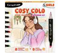 Kit de coloriage Graph’it Cosy Time Girlz