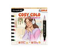 Kit de coloriage Graph'it Cosy Time Girlz