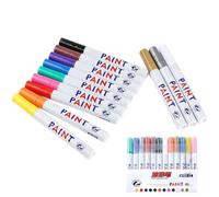 Kit de coloriage pour peinture sur roche - Étanche - Écriture lisse