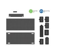Kit De Combinaison Anti Poussière, Fiches En Silicone Pour Console Xbox Série S, Accessoires De Machines Électroniques