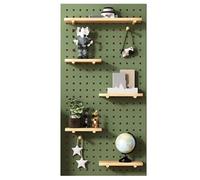 Kit de combinaison de panneaux perforés, présentoir mural et étagère de rangement pour l'organisation du garage