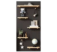 Kit de combinaison de panneaux perforés, présentoir mural et étagère de rangement pour l'organisation du garage
