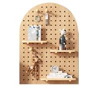 Kit de combinaison de panneaux perforés, présentoir mural et étagère de rangement pour l'organisation du garage
