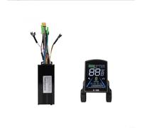 Kit de commande à onde sinusoïdale pour vélo électrique avec écran LCD S-100, 17-40 A, 24 V/36 V/48 V, pour moteurs de 250 W - 2000 W, compatible avec vélos électriques et scooters (30 A)