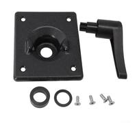 Kit de Commande de gouvernail for et canoë, Ensemble d'accessoires à Base carrée avec Insert en cuivre ABS for l'installation du système de Direction du Bateau