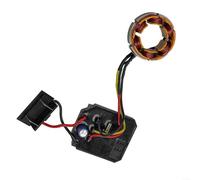 Kit de commande semi-métallique et stator 18 V 21 V pour clé électrique Dayi 2106/161/169 sans balais et perceuse, plaque d'entraînement de rechange avec compatibilité avec interrupteur de vitesse