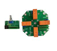 Kit de commutateur d'antenne coaxial 4:1 4 voies SO-239 1,8 MHz-60 MHz 500 W PEP